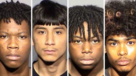 Internet slams parents of Las Vegas teens accused of killing Jonathan Lewis as four are charged with second-degree murder